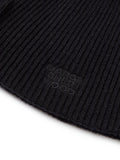 MARGESHERWOOD - RIBBON LOGO KNIT BEANIE_black