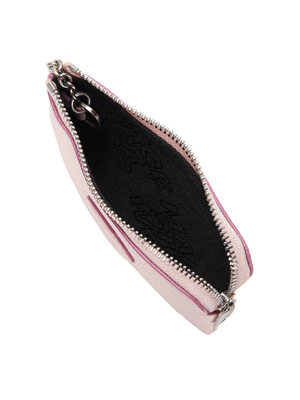 MARGESHERWOOD - HEART ZIPPER WALLET_pastel pink