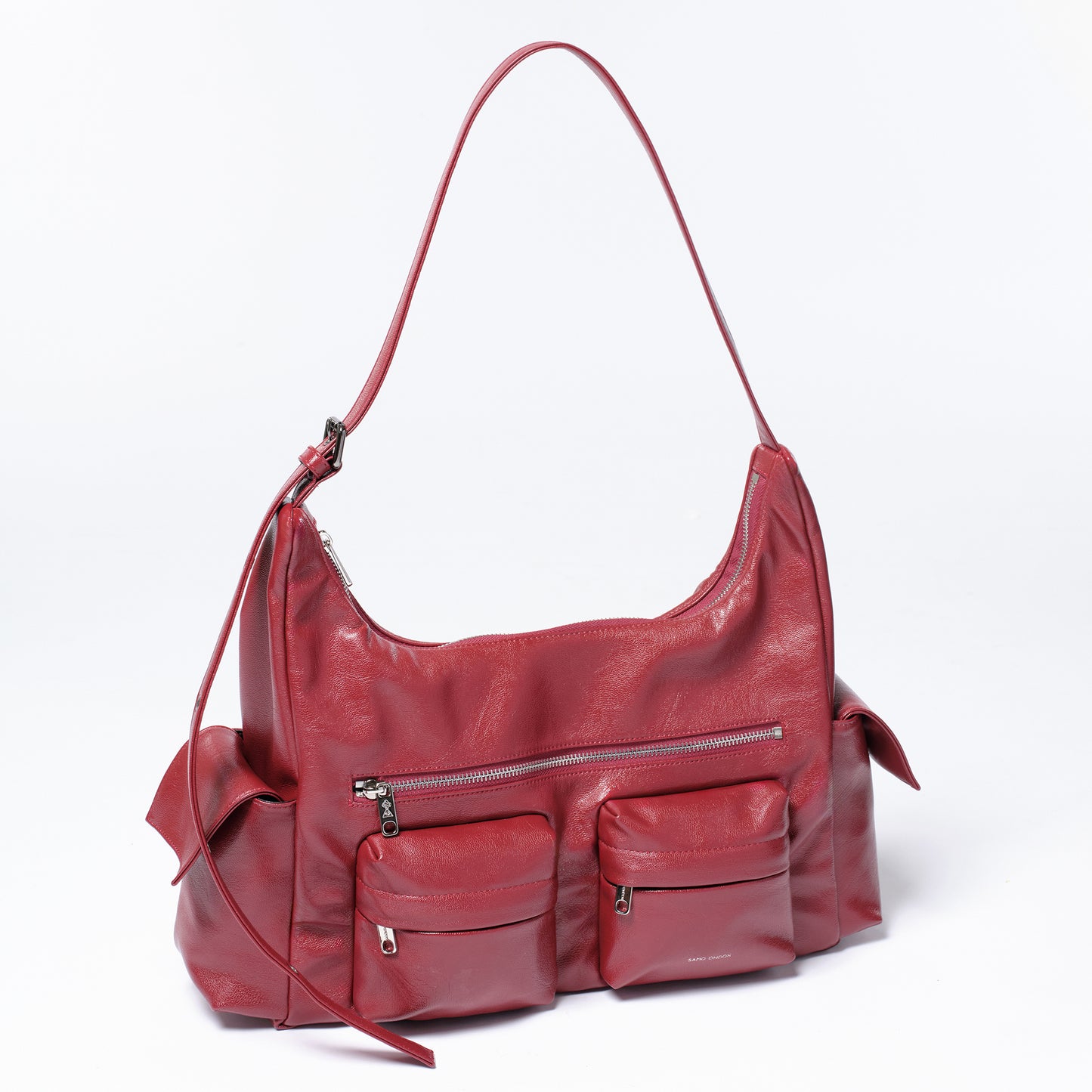 SAMO ONDOH - pocket mug bag L Goat red