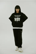 WAIKEI -  Maltese archive sweatshirts BLACK