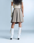 BUNNY HILL CONCEPT - DEVORA SKIRT BROWN STRIPES