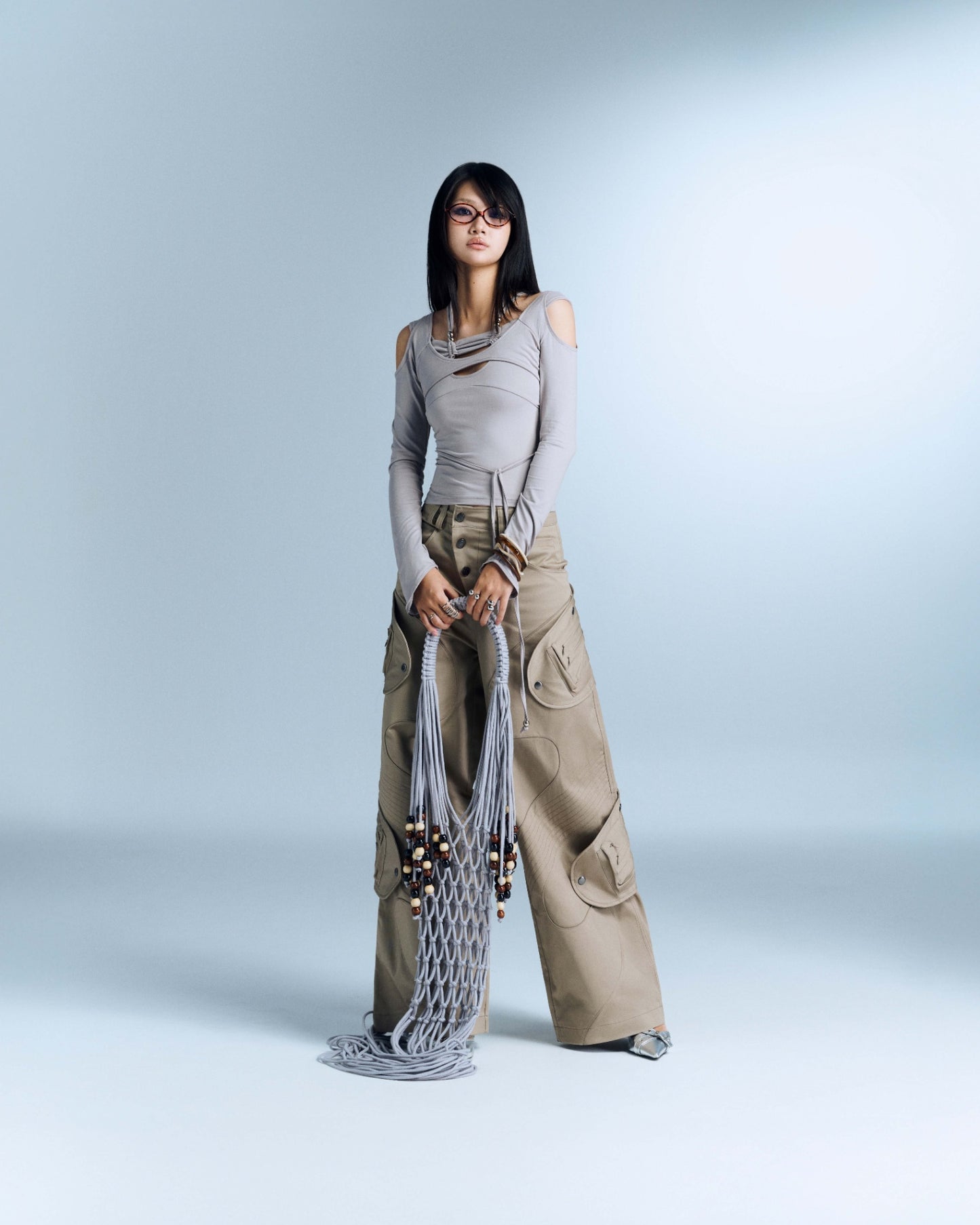 BUNNY HILL CONCEPT - SERAFIN TOP GREY (Dispatch in 48hrs)