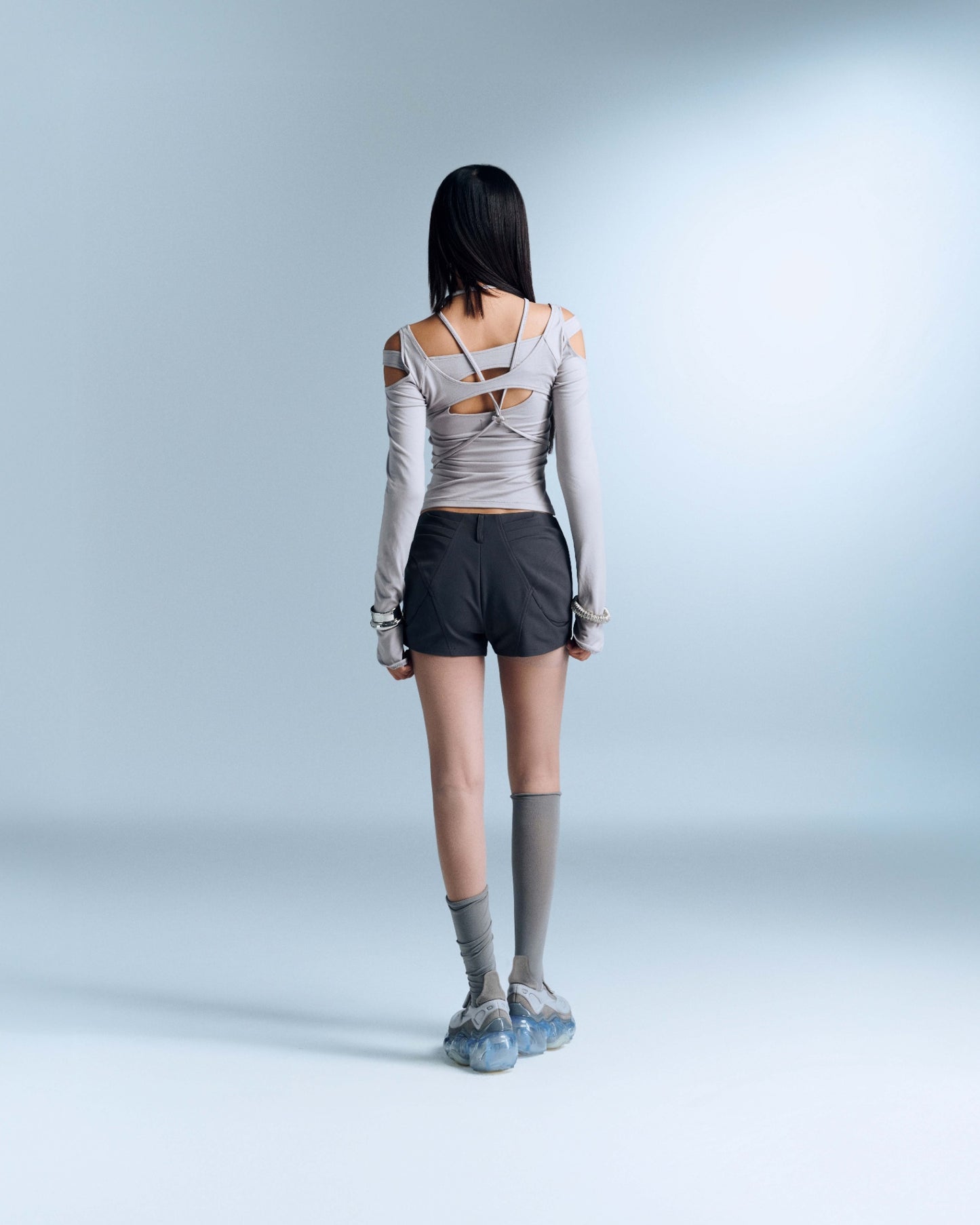 BUNNY HILL CONCEPT - SERAFIN TOP GREY (Dispatch in 48hrs)