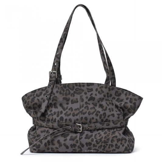 SAMO ONDOH - le belt bag L leopard noir