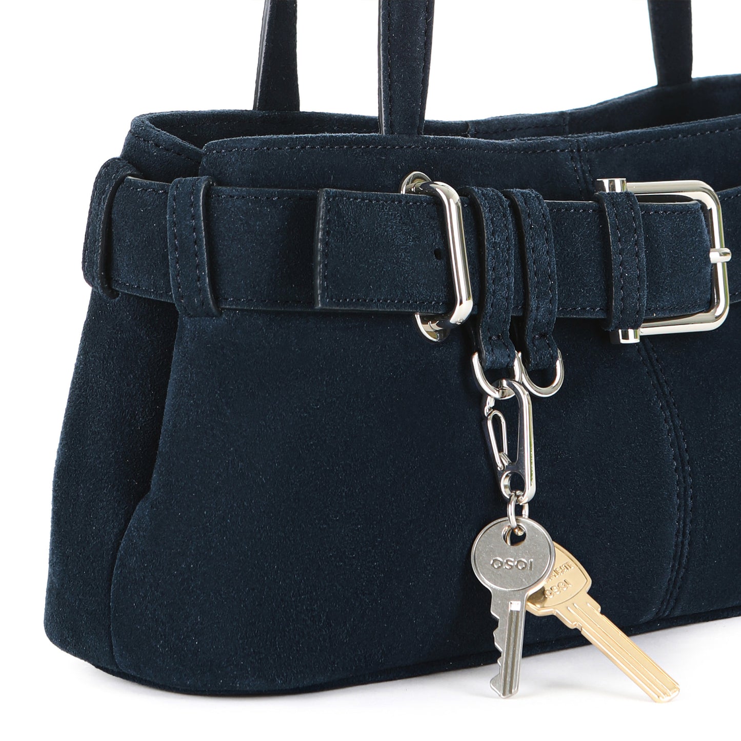 OSOI - SHOULDER BROCLE MINI [SUEDE NAVY]
