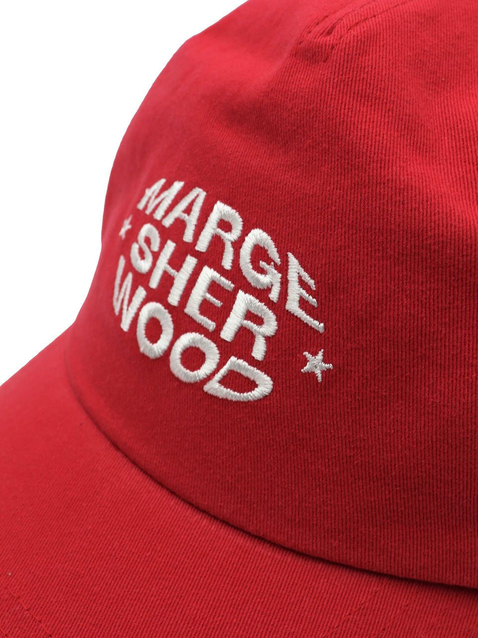 MARGESHERWOOD - LOGO STAR BALLCAP_red