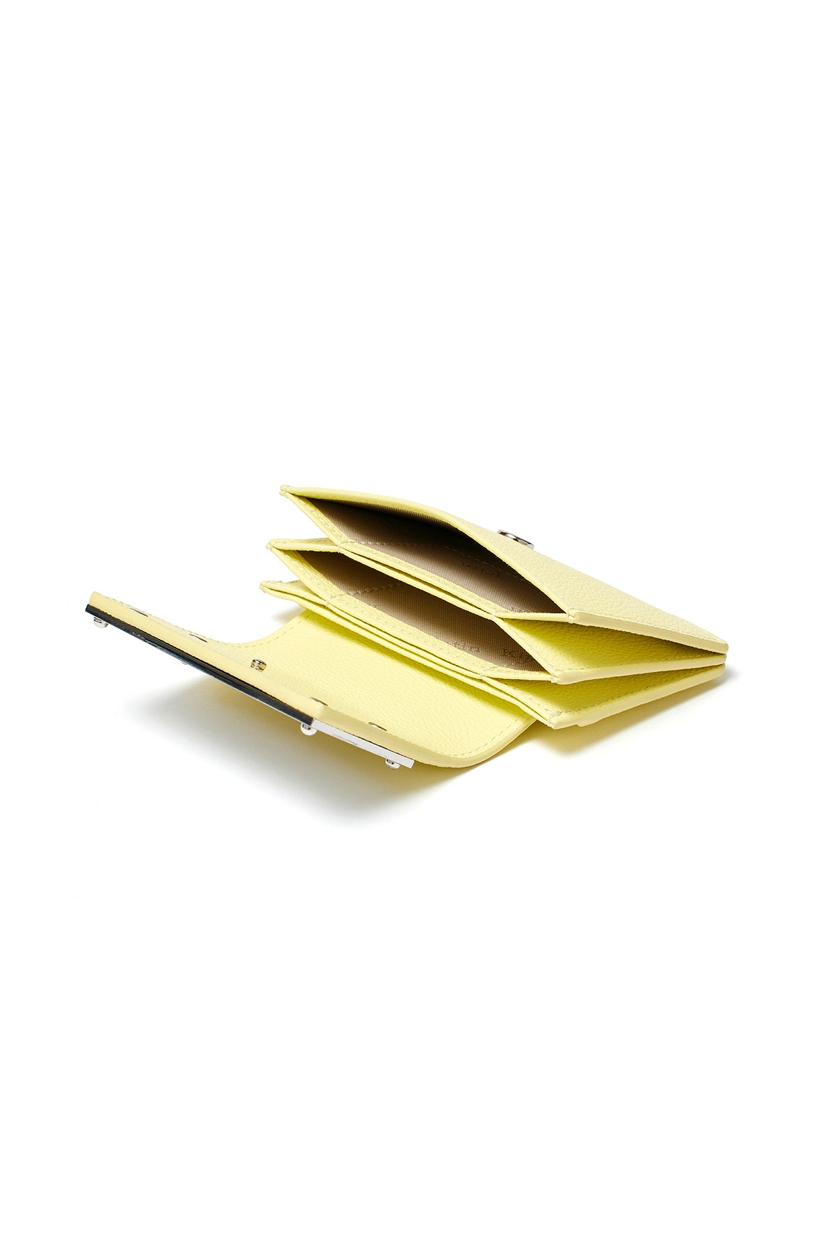 MATIN KIM - ACCORDION WALLET IN LIME