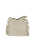 PAIN OR PLEASURE -  NIX MINI SKIRT beige