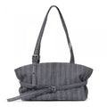 SAMO ONDOH - le belt bag M stripe gray