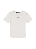 CRANK -  CREW NECK BASIC TOP_WHITE