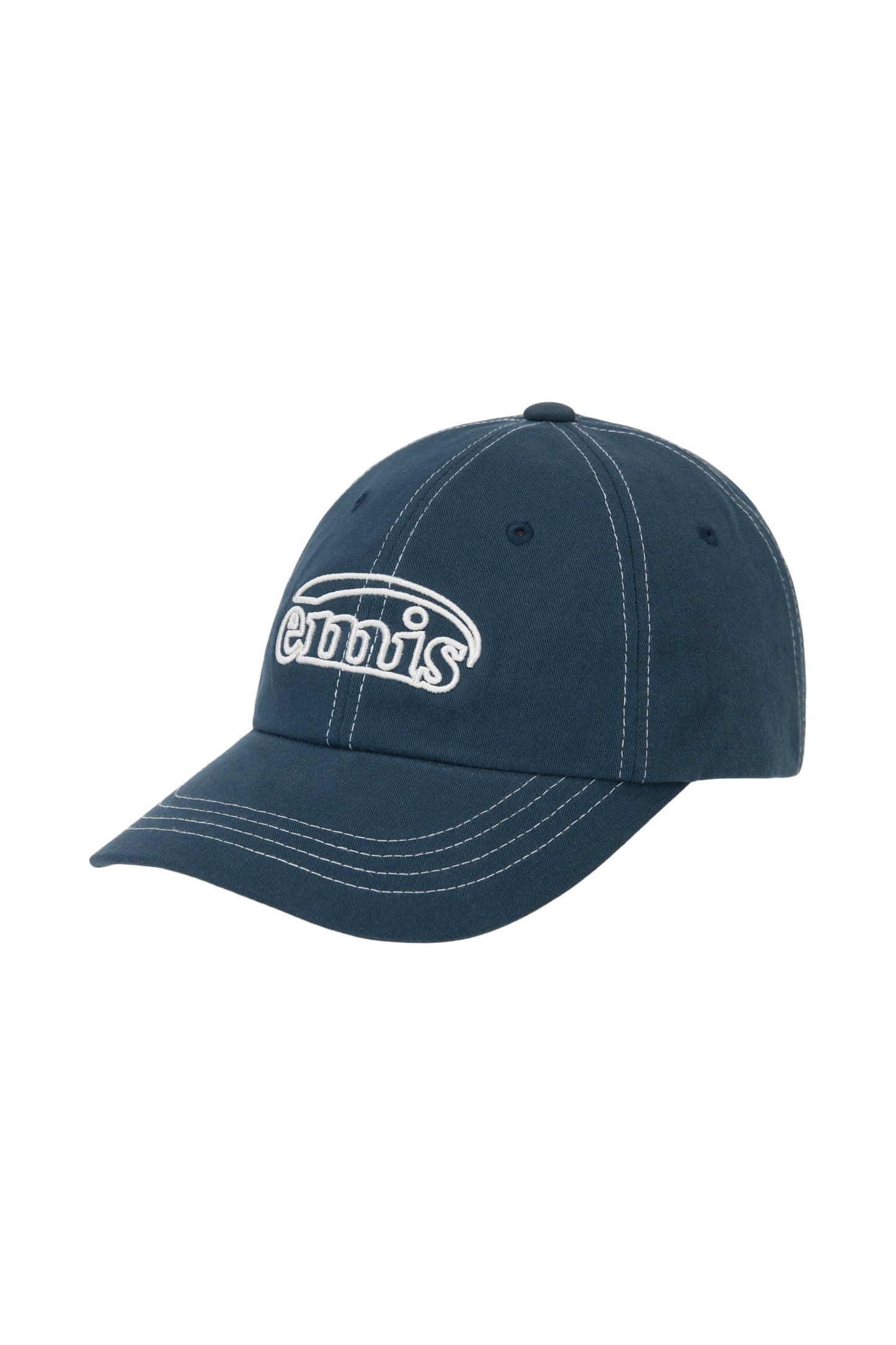 EMIS - WHITE STITCH BALL CAP-NAVY