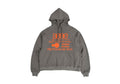 AEAE -  WEB LOGO LOOSED HOODIE - [KHAKI]