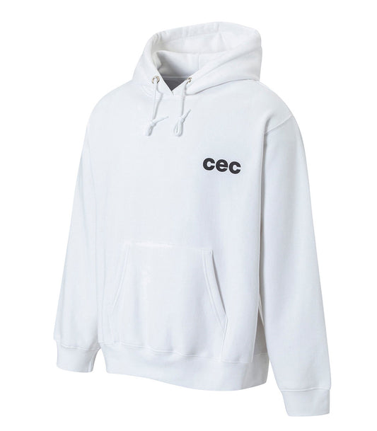 CHANCE CHANCE -  CEC HOODIE WHITE