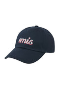 LAYERED LOGO BALL CAP-NAVY