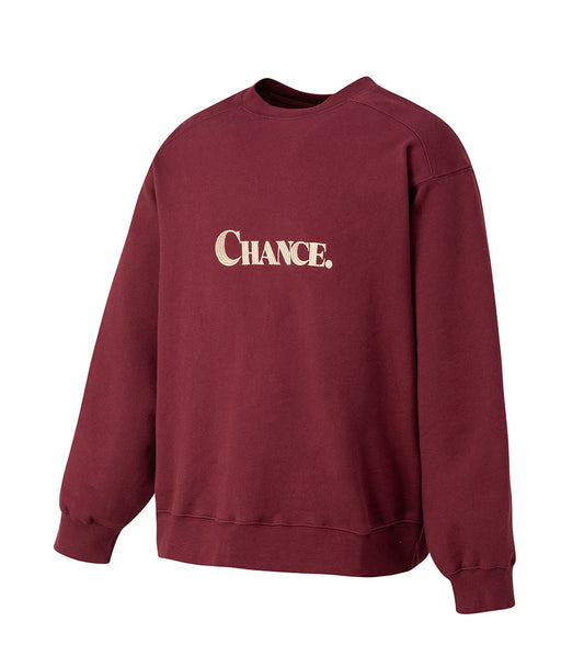 CHANCE CHANCE -  CHANCE SWEATSHIRT Burgundy