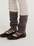 CRANK -  WOOL LEG WARMER_DARK GREY