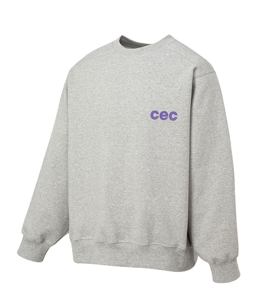 CHANCE CHANCE -  CEC SWEATSHIRT GRAY