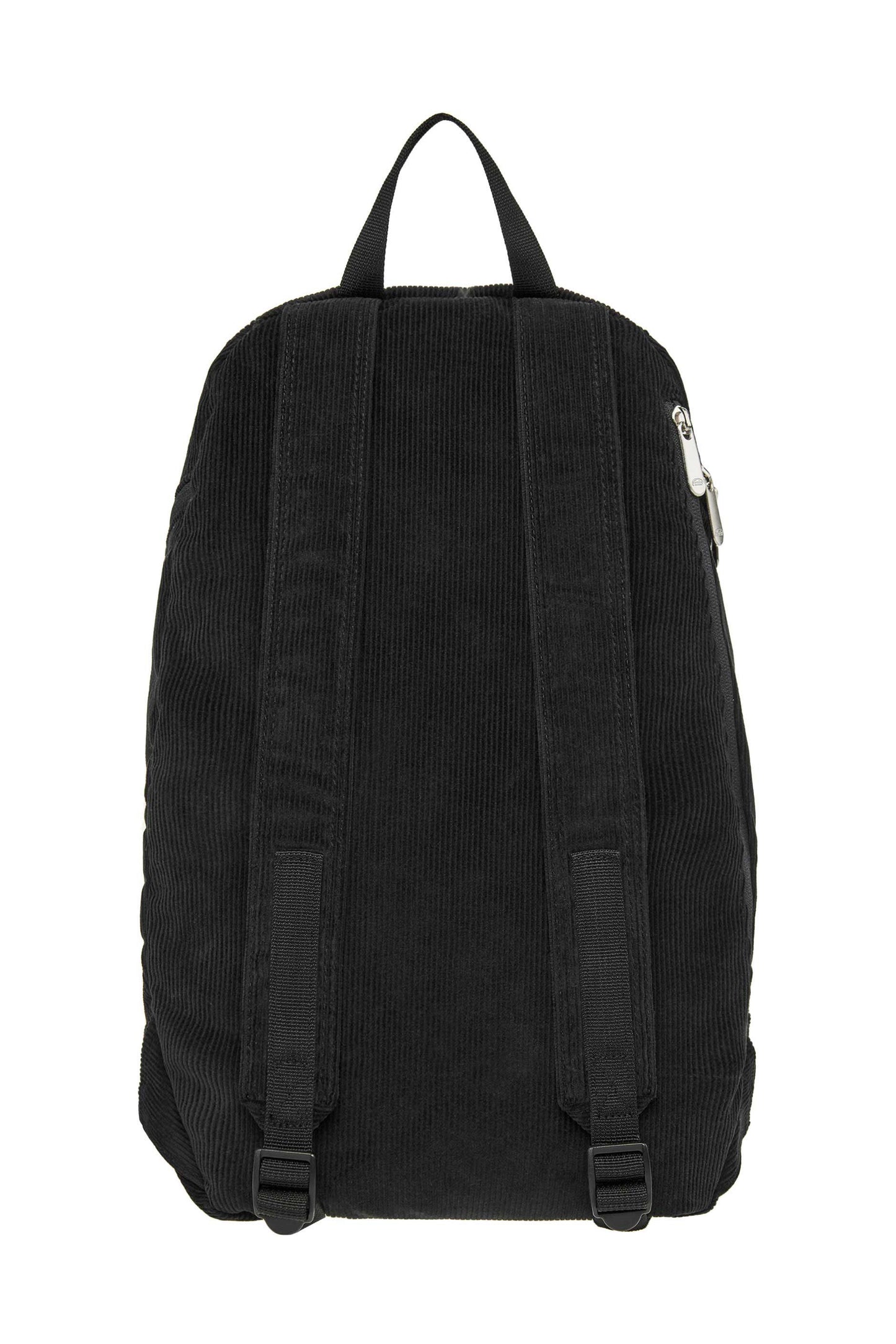 CORDUROY ZIP AROUND BACKPACK-BLACK