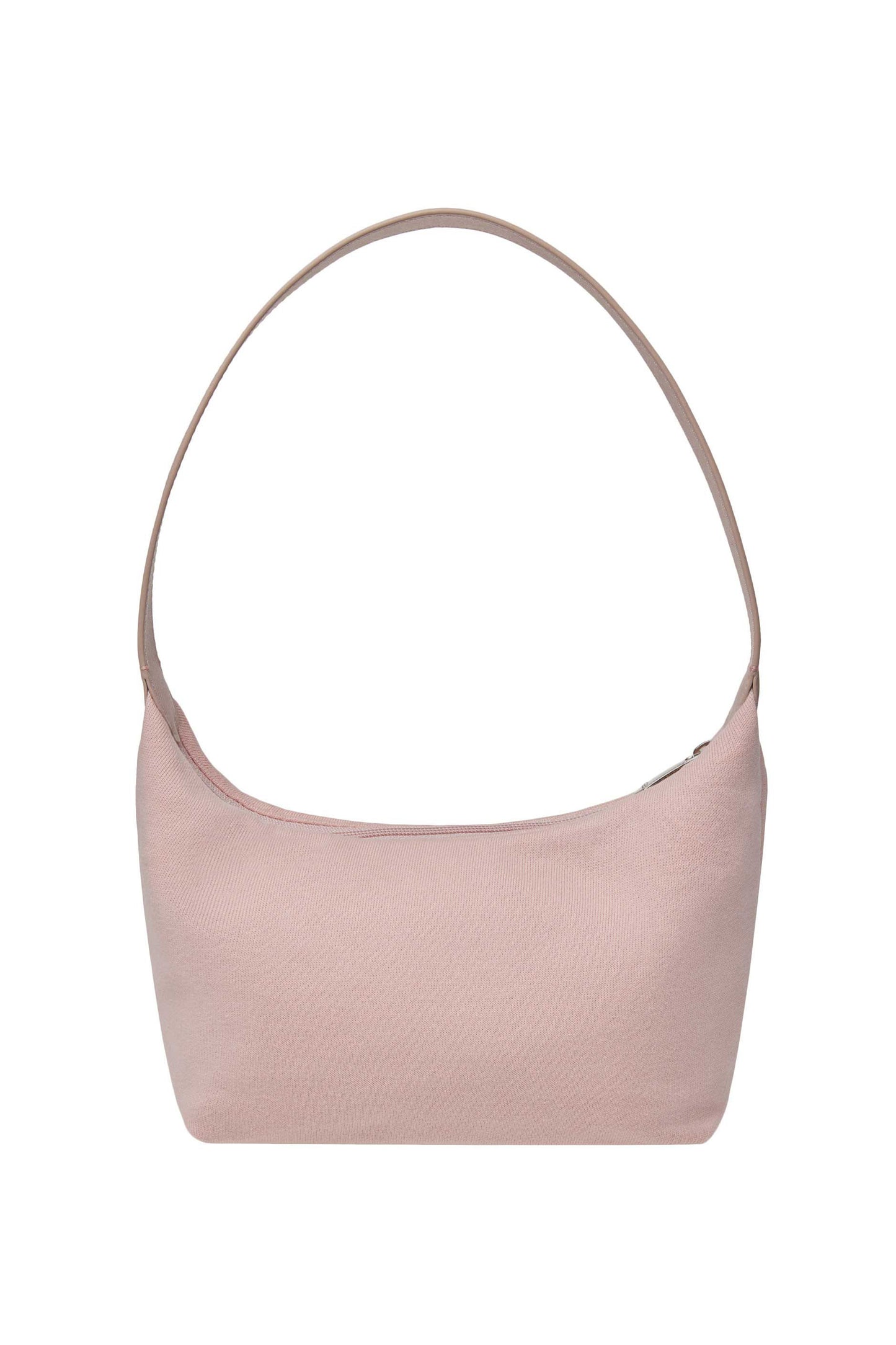 JERSEY HOBO BAG-PINK