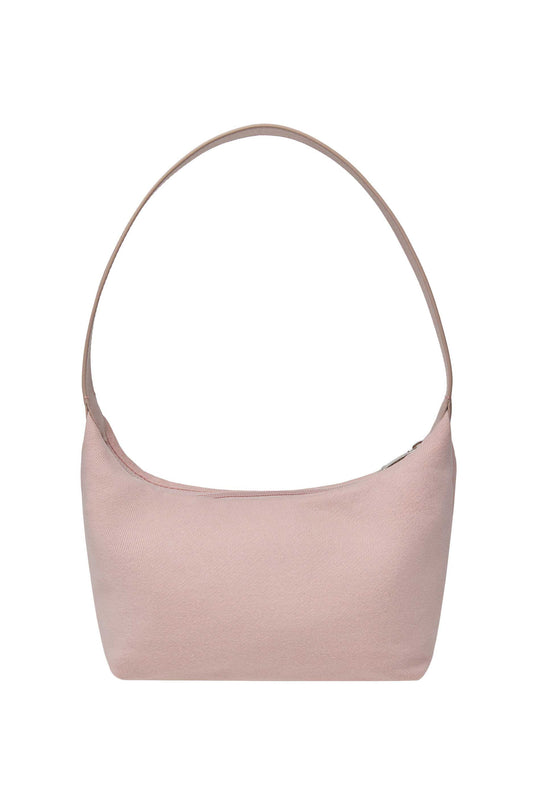 JERSEY HOBO BAG-PINK