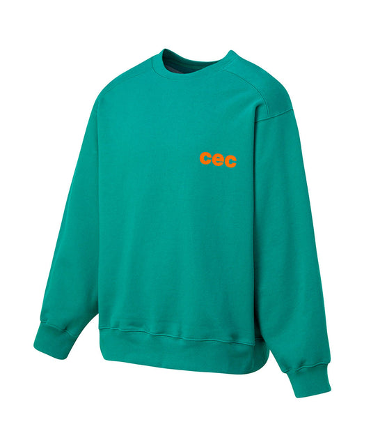 CHANCE CHANCE -  CEC SWEATSHIRT VNTG GREEN