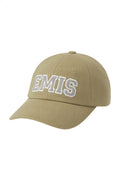 TWILL CAPITAL LOGO BALL CAP-BEIGE