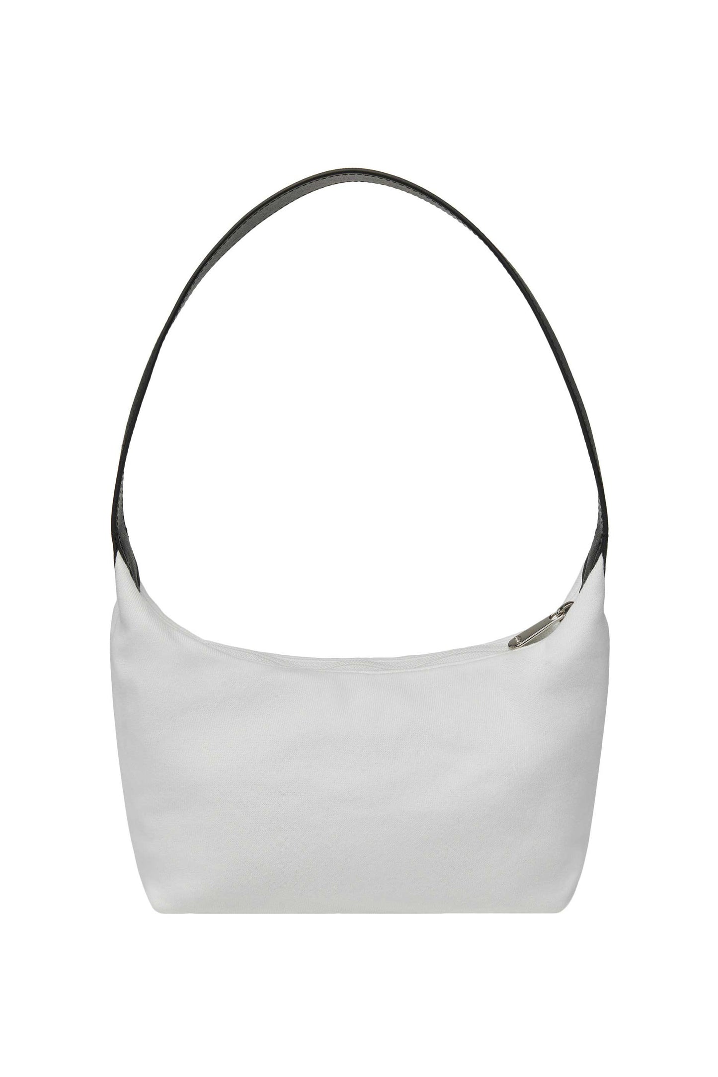 JERSEY HOBO BAG-WHITE