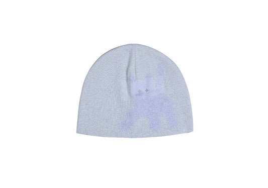 AEAE -  FLASHED CATS EYE BEANIE - [COOL GREY]