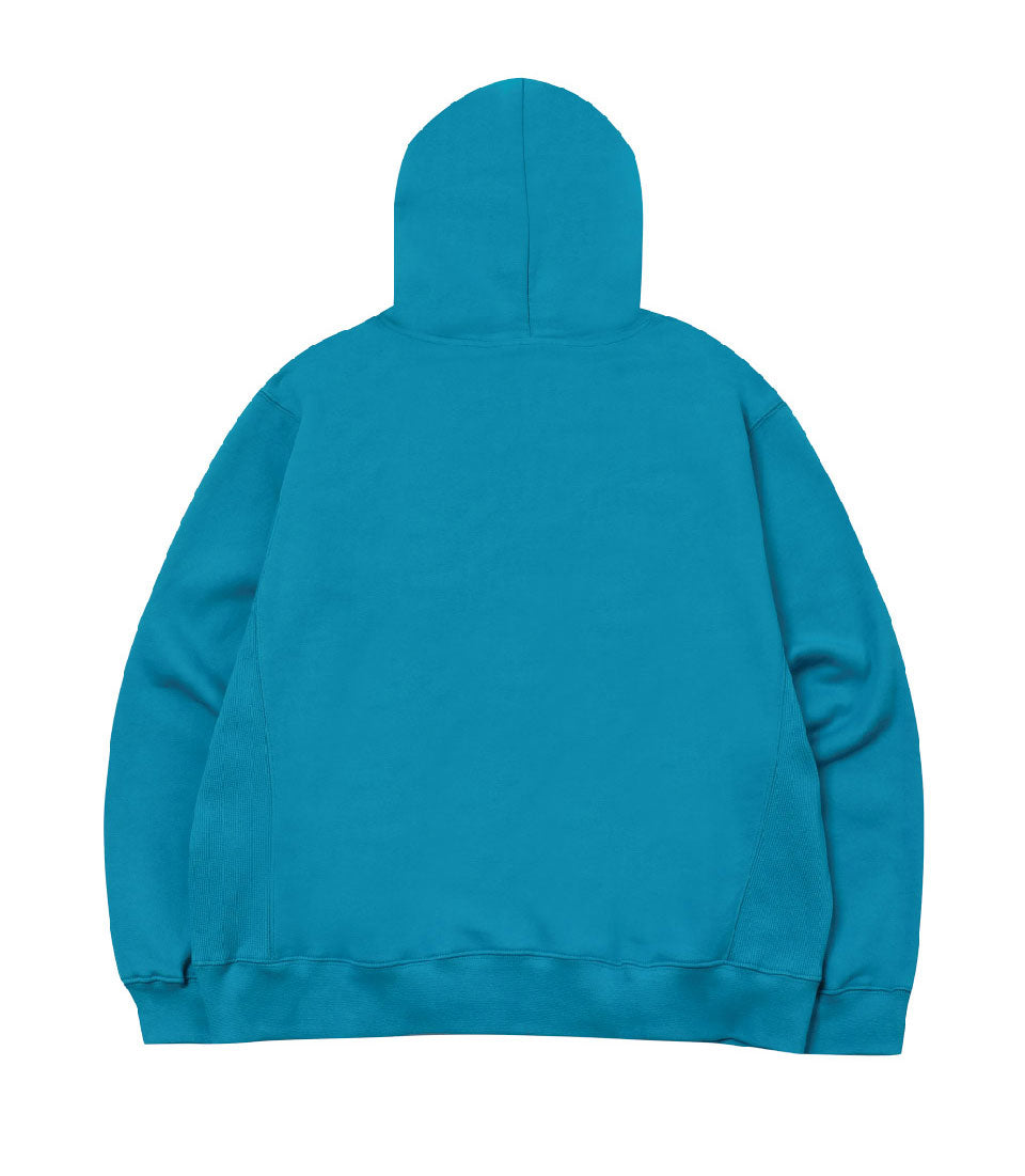 CHANCE CHANCE -  CEC HOODIE BLUE GREEN