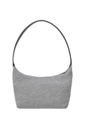 JERSEY HOBO BAG-GRAY