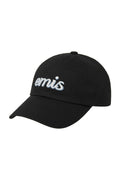 LAYERED LOGO BALL CAP-BLACK