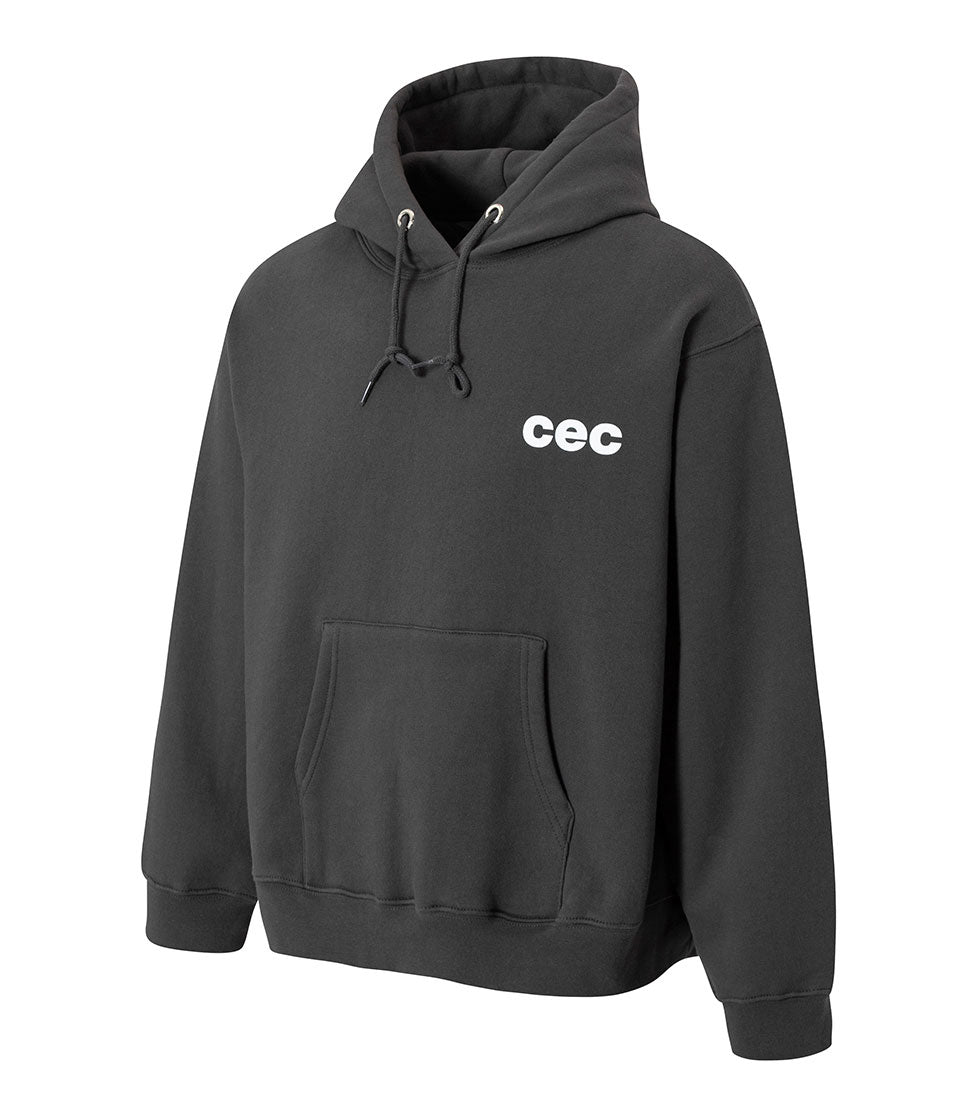 CHANCE CHANCE -  CEC HOODIE CHARCOAL