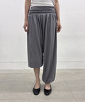 FLAREUP - Wide Capri Pants / Dark Gray