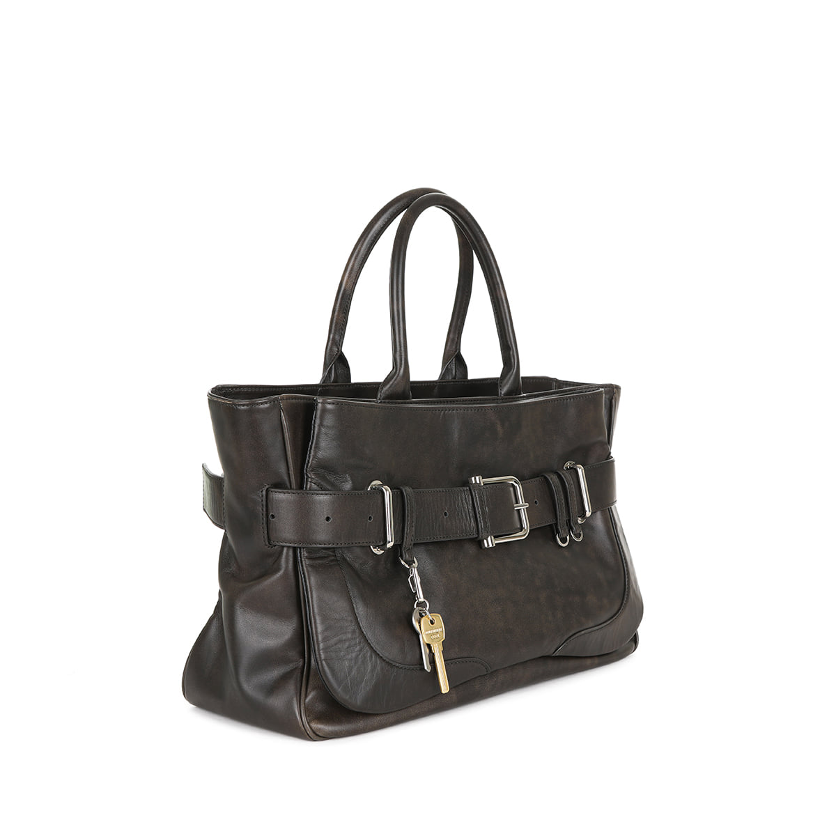 OSOI オソイ TOTE BROCLE Stain Brown OSOI - TOTE BROCLE [STAIN BROWN] – KORIAH