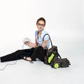 SAMO ONDOH - pocket utility bag L baked moca