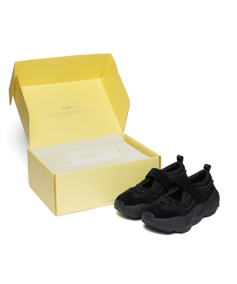 ROCKFISH WEATHERWEAR - BRYN VELCRO SNEAKERS V2 - BLACK
