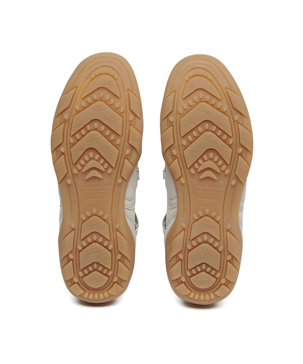 ROCKFISH WEATHERWEAR - ZANE X-STRAP SNEAKERS V2 / CREAM
