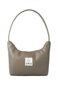 EMIS - LEATHER HOBO BAG BROWN