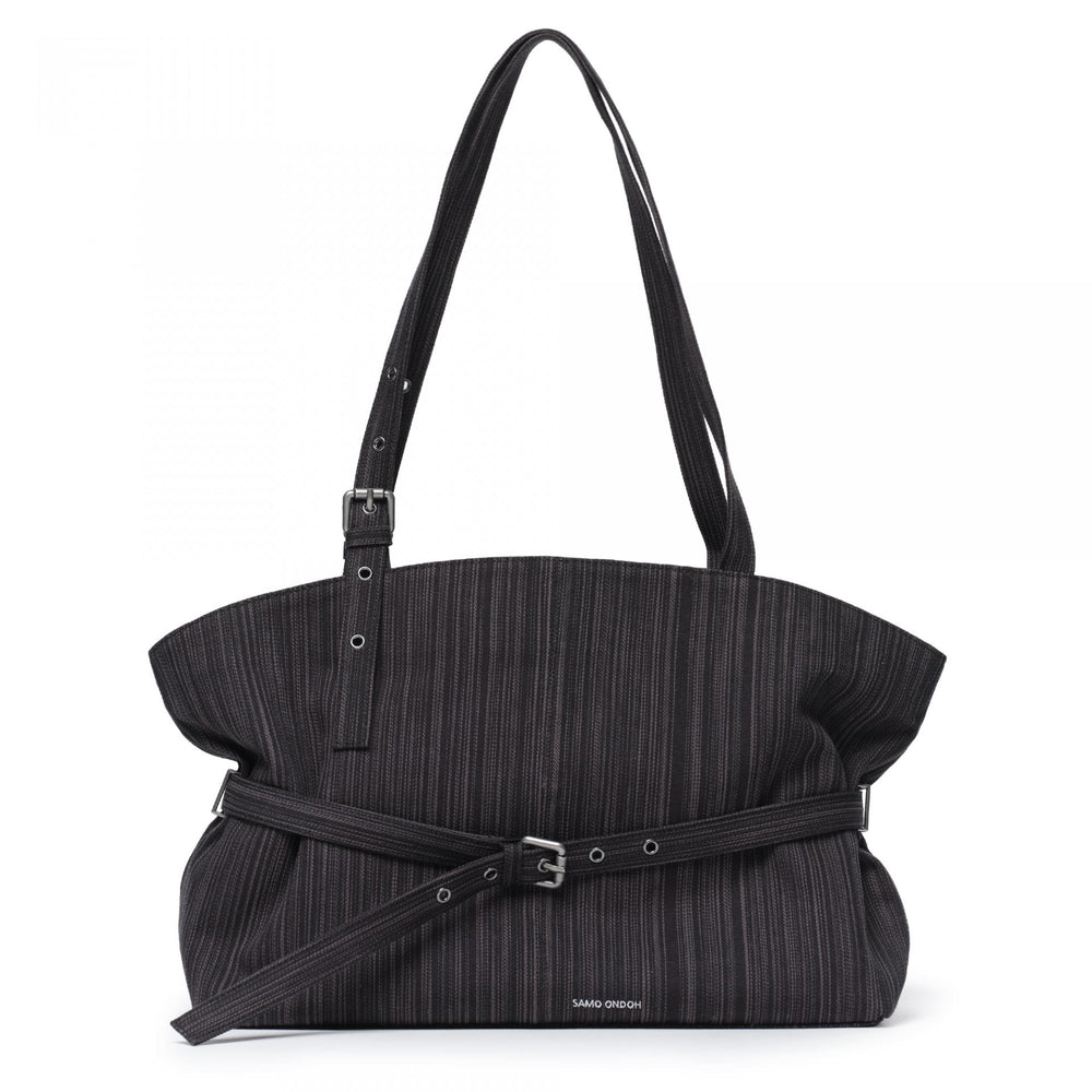 SAMO ONDOH - le belt bag L stripe black