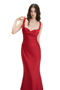JUBIN - JACQUELINE DRESS / RED (Dispatch in 48hrs)