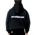 PUSH PUSH - PP FLIPSIDE ZIP HOODIE / Black Mono Gingham