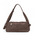 SAMO ONDOH - atta bag M suede khaki gray