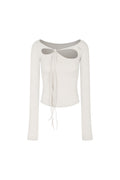 PAIN OR PLEASURE -  ORCHID TOP light grey