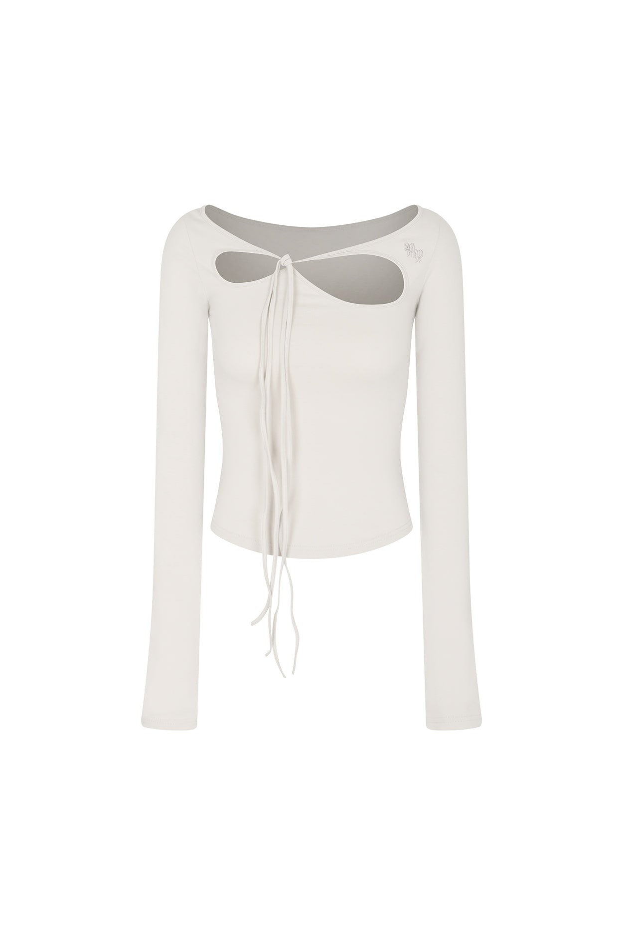 PAIN OR PLEASURE -  ORCHID TOP light grey