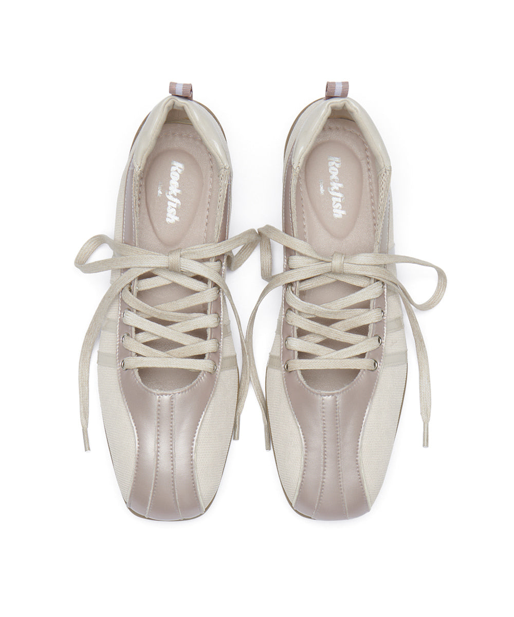 ROCKFISH WEATHERWEAR 25FW / BLISS LACEUP SNEAKERS - PINK