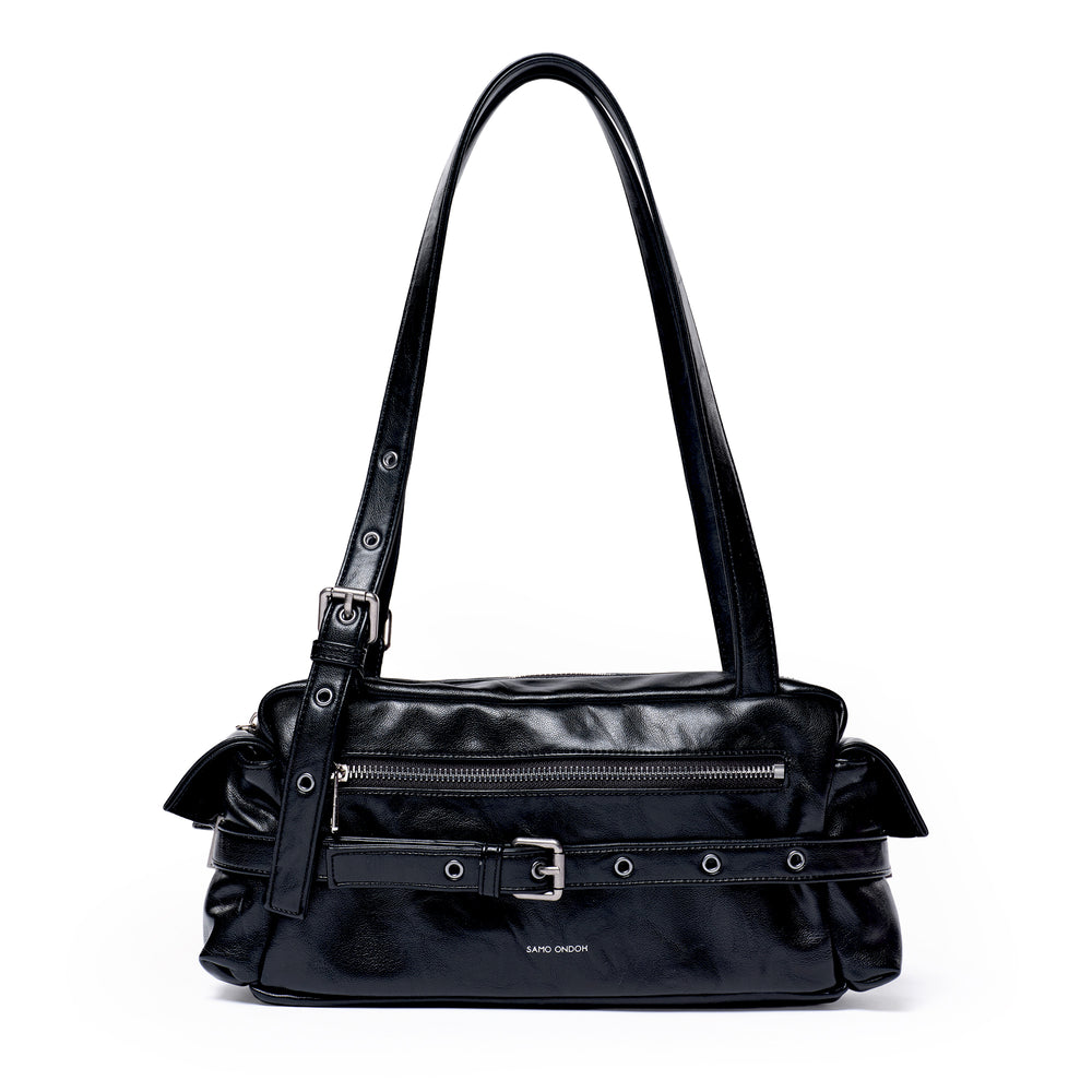 SAMO ONDOH - belt utility bag M baked black