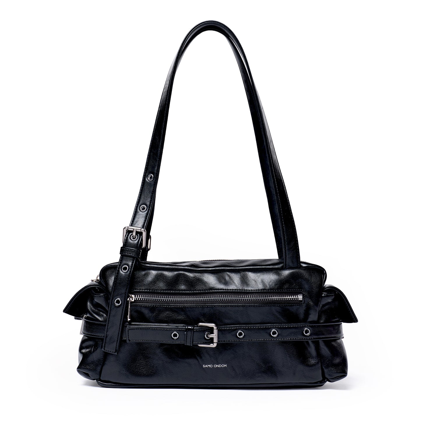 SAMO ONDOH - belt utility bag M baked black