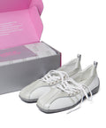 ROCKFISH WEATHERWEAR 25SS - BLISS LACEUP SNEAKERS CREAM PEARL (Dispatch in 48hrs)