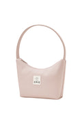 EMIS - LEATHER HOBO BAG LIGHT-PINK