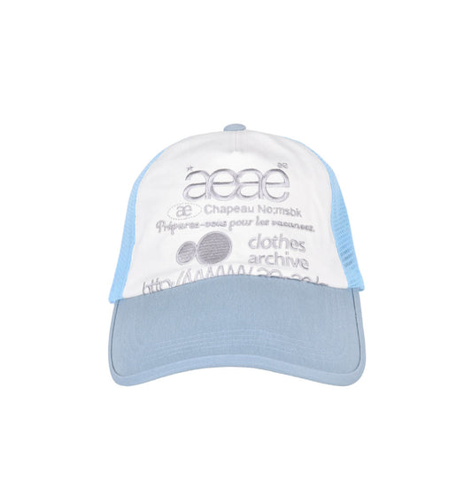 AEAE -  WEB LOGO MESH CAP - [SKYBLUE]